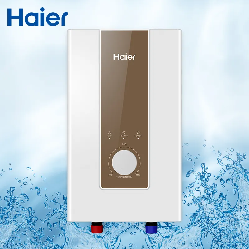 Aquecimento rápido mais eficiente 3.5kw 4500w banheiro pequeno tamanho instantâneo chuveiro elétrico aquecedor de água