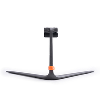 Support de moniteur d'ordinateur portable support de support de moniteur en forme de V en alliage d'aluminium de bureau pour écran de PC