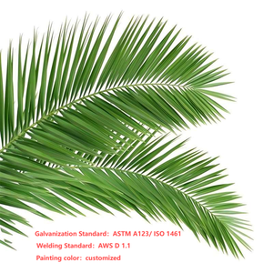 <span class=keywords><strong>Tour</strong></span> <span class=keywords><strong>d</strong></span>'arbre bionique artificielle conforme aux codes de conception ANSI TIA 222 G H F et EN 1991 1 4 EN 1993 3 1 pour les infrastructures - Product Image 3