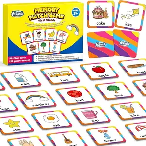 Карты памяти, обучающие игрушки для дошкольного От 4 до 6 лет
