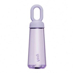 Uioh Petal-Shaped Reusable Food Safe Waterproof Anti-corrosion Water <b>Bottle</b> Built-In Handle Bpa Free Adults Travel Outdoor - Product Image 4