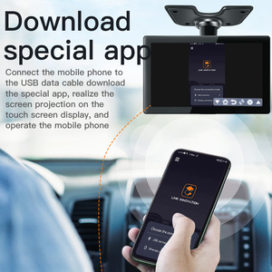 Bộ Màn Hình Điện Dung 4 Kênh Màn Hình 10.1 Inch Camera Quan Sát Ban Đêm Chống Nước 1080P Máy Ghi Hình Có Dây Carplay Cho Xe Tải - Product Image 3