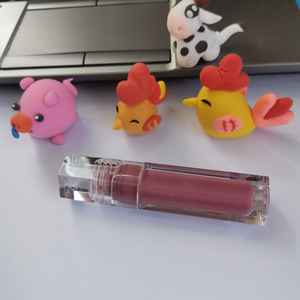 ลิปกลอสแบบวีแกนเปลือยลิปกลอสลิปมันมีเม็ดสีสูงแต่งเอง - Product Image 2