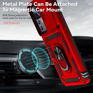 เคสโทรศัพท์ขาตั้งมีห่วงโลหะสำหรับ <span class=keywords><strong>Xiaomi</strong></span> 13 11T poco X4 X5 M4 X3สำหรับ redmi Note 12 11 10 Pro 10A 9C - Product Image 3