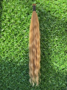 Extensiones de Cabello Humano Rubio 613 de Primera Calidad, Cabello Virgen Remy Rubio para la Elaboración de Pelucas, Peinado y Uso en Salón, Proveedor Indio - Product Image 4