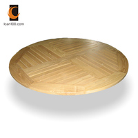 Table de salle à manger en plein air, meubles de Patio, Table ronde en bois pour Restaurant