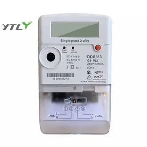 YTL smart home Single phase IC karte Prepaid strom meter RS485