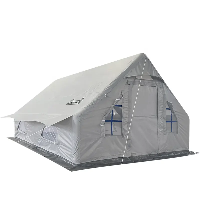Best Sale Luftzelt aufblasbares Camping zelt Outdoor Oxford Canvas Zelt wasserdicht Camping