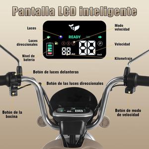 Vélo électrique pour adultes U3 Pro, moteur 650W max, vitesse maximale 45 km/h, autonomie 60 km, batterie grande capacité 20 Ah, en stock au Mexique - Product Image 4