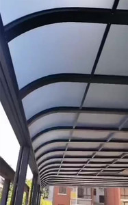 Tùy chỉnh kích thước cửa sổ mái hiên: <span class=keywords><strong>Polycarbonate</strong></span> cửa trước tán bao gồm và ngoài trời Patio mái hiên tùy chọn - Product Image 5