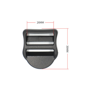 Hebilla de Plástico Ajustable F018 de 26 mm para Correas de Bolsa - Product Image 3