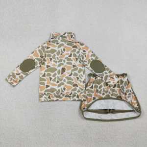 GLD1548 RTS Conjunto de Ropa de Primavera para Niña Pequeña, Falda Estampada Gris, Ropa Infantil al por Mayor, Conjunto de Falda de Tela - Product Image 5