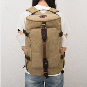 Zaino Vintage in Tela Personalizzato di Grande Capacità, Borsa Resistente per Studenti Universitari, Equitazione, Campeggio, Viaggi ed Escursioni - Product Image 4