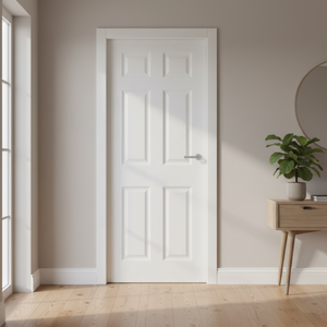 Porta d'Ingresso Moderna in Legno Massello Impermeabile Techtop <span class=keywords><strong>con</strong></span> Superficie Liscia Rifinita per Camera da Letto/Soggiorno - Product Image 3