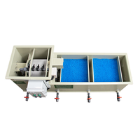 Filtre à tambour combiné pour bassin à poissons de 50 m³ avec média biofiltre MBBR, filtre bio auto-nettoyant pour bassin à poissons koï et aquaculture