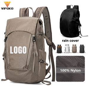Mochila de Senderismo con Logotipo Personalizado, Ligera, Resistente al Agua, Plegable, para Deportes, Camping, Viajes, Mujeres, Bolsa de Nailon para Exteriores - Product Image 1