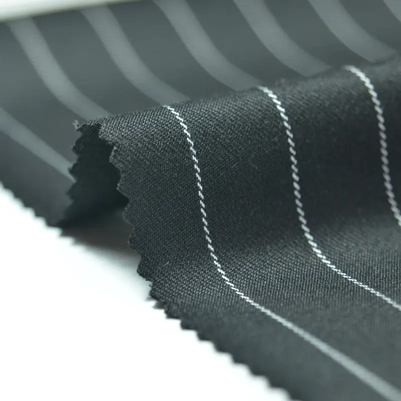 Sunplustex takım elbise kumaşı erkekler için malzeme tr iplik boyalı şerit kumaş İtalyan düğün takımları erkekler için 2023