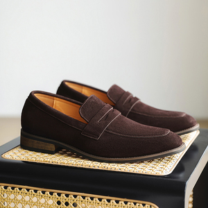 Chaussures habillées élégantes à bout pointu en PU à lacets, grande taille, pour homme, style décontracté ou formel, directement de l'usine - Product Image 2