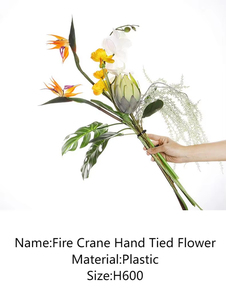 Vase de mariage en verre émaillé de style minimaliste moderne, décoration d'intérieur pour salon - Product Image 4