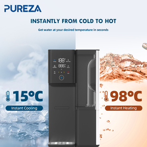 Sistema di depurazione acqua a osmosi inversa da banco PUREZA ad alta capacità di livello professionale con impostazioni regolabili per acqua calda/fredda - Product Image 4