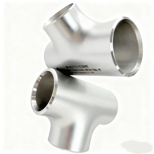 Raccord de pipeline industriel VINTECH ASME B16.9 en acier inoxydable 304/304L, raccord en T réduit WP304 - Product Image 1