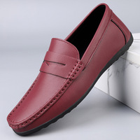 Nouveaux Mocassins Homme OEM ODM en Gros, Chaussures Plates Souples à Enfiler pour la Conduite, Semelle en Caoutchouc Antidérapante, Mocassins Décontractés pour le Bureau et la Marche
