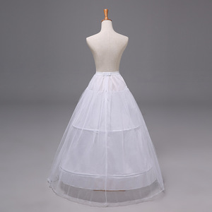 <span class=keywords><strong>Jupon</strong></span> de <span class=keywords><strong>mariée</strong></span> blanc en forme de cercle/sirène/poisson pour robe de soirée, bal de promo, Quinceañera, occasion spéciale - Product Image 2