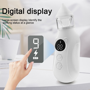 เครื่องทำความสะอาดจมูกไฟฟ้าสำหรับเด็กทารก เครื่องทำความสะอาดจมูกสำหรับเด็กแรกเกิดเพื่อขจัดน้ำมูกและเสมหะและเปิดทางเดินหายใจ - Product Image 2