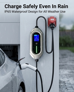 Cargador Rápido Portátil para Vehículos Eléctricos Tipo 1 J1772 de 3.5KW, Corriente Ajustable de 16A, Fácil de Usar en Casa - Product Image 6