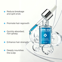 Gel Liquide Herbal 30ml 30g Anti-Chute de Cheveux Soin des Racines Qualité Cosmétique Peptide de Cuivre GHK-Cu Lyophilisé OEM Marque Privée 6