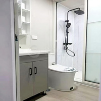 Maison préfabriquée modulaire mobile de 20 pieds, extensible, avec panneaux sandwich en acier, design moderne et écologique