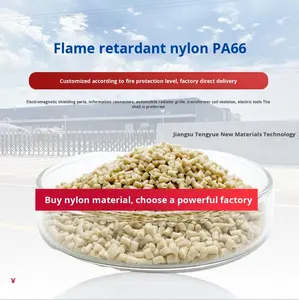 Огнестойкий гранулированный пластик <span class=keywords><strong>PA66</strong></span> (нейлон), настраиваемая огнестойкость V0 V1 V2 5VA для автомобильной промышленности (полиамид) - Product Image 2
