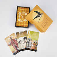 Колода карт Таро для начинающих, 78 карт, Star Clusters Modern Tarot с красочной коробкой, подарок для женщин