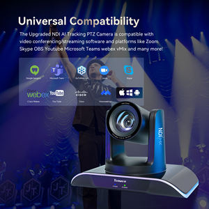 Chất lượng hàng đầu nhóm hội nghị vhd630a (2pcs) + kb200pro (1 pcs) 30x USB 3.0/HDMI/RJ45/SDI đầu ra và bộ điều khiển video hội nghị Bộ dụng cụ - Product Image 4