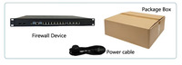 Appliance de sécurité pare-feu réseau 1U en rack, 4 ports 10G SFP+, 8 ports 2.5G, Pfsense Opnsense pour VPN d'entreprise, SD-WAN Edge