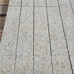 Exterior Wall Chinese G682 Yellow Rusty Granite Tiles Stone Paver Slab For Pavement