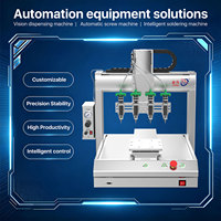 Machine de distribution automatique de colle bi-composante de haute précision à vis multi-axes pour bureau