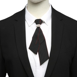 Nœud papillon pour hommes et femmes, accessoire bancaire, en cuir imprimé, pour col de chemise blanc, motif floral, pour robe de célibataire, papillon - Product Image 5