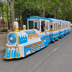 Venta Directa de Fábrica, Tren Eléctrico sin Rieles para Niños, Atracción Turística para Centros Comerciales y Parques de Diversiones - Product Image 6