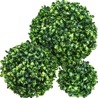 Réaliste Faux Topiaire Boule D'herbe Décoration Réaliste Artificielle Milan Plafond Pendentif Décoratif Fleurs Plantes