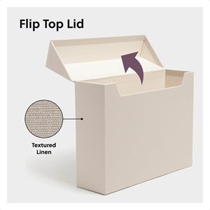 Biểu Tượng Tùy Chỉnh Giấy Các Tông Linen Kinh Doanh Thẻ Album Ảnh Tài Liệu Thư Mục Tổ Chức 3 Vòng Chất Kết Dính Lưu Trữ Tập Tin Hộp Với Các Trang - Product Image 4