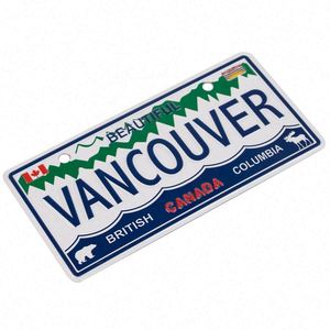 Custom Logo Printed Tin Car <b>Number</b> License <b>Plate</b> for Car Club Wall Decor - Product Image 1