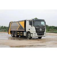 Camion benne à compression hydraulique 6x4 20m³ personnalisé, structure supérieure, équipement de gestion des déchets de haute qualité