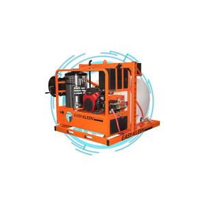 Hidrolavadora Industrial Gigante de Agua Caliente a Gas y Petróleo, Diseñada para Lavado Potente con Agua Caliente de Camiones, Equipos y Pisos - Product Image 1