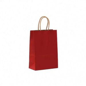 <b>Paper</b> Clothing Bags Black White Brown <b>Biodegradable</b> Kraft Environment Friendly <b>Paper</b> Packaging Shopping Bag - Product Image 4