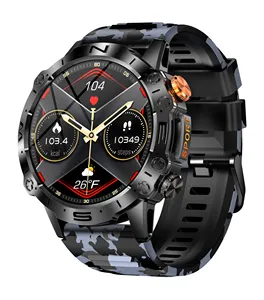 K59 AMOLED Smartwatch manufacturer Amazon hot sales 1.43inch smart watch phone android IOS bluetooth music message reminder