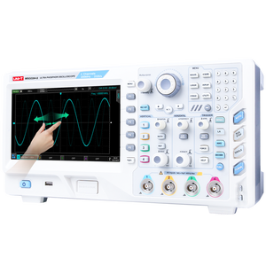 MSO2204-S ออสซิลโลสโคปแบบดิจิตอลฟลูออเรสเซนซ์สองช่องสัญญาณ แบนด์วิดท์ 100M หน้าจอสัมผัส อัตราการสุ่มตัวอย่าง 2GSa/s อุปกรณ์ทดสอบ 56Mpts - Product Image 3