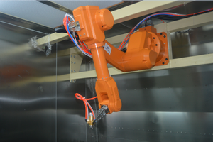 Bras robotisé industriel pour la peinture automatique par pulvérisation, bras robotisé à 6 axes - Product Image 5