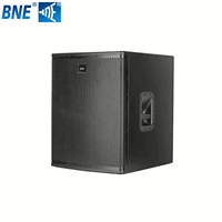 Subwoofer professionnel ELX118 1600W, haut-parleur de basses passif simple de 18 pouces en bois, super basses pour extérieur, idéal pour fêtes, DJ, KTV, audio