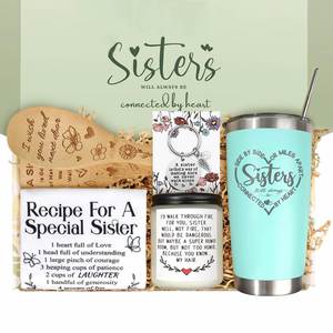 Set de Regalo de Inauguración de Casa 2025 para Hermana, Mejor Amiga, Regalos de Cumpleaños para Suegra, Regalos de San Valentín para Hermana - Product Image 1